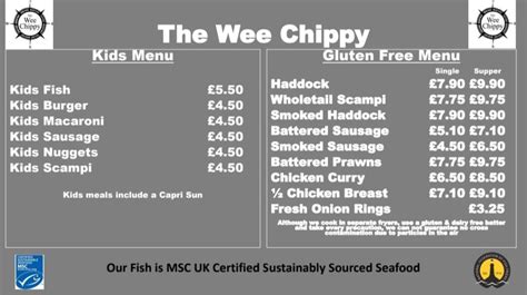 The Wee Chippy Restaurant Book Online with Dish Cult