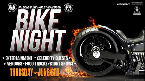 The Weekend Ahead - Bike Night Kick OFF Party Tonight!