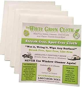 The White Green Cloth (10 Pack) - amazon.com.au