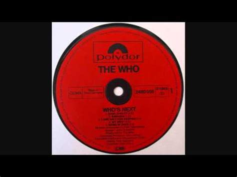 The Who - Bargain 歌词 - ZH-HANS