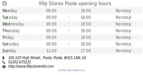 The Works Stores in Poole Opening Times & Contact Numbers