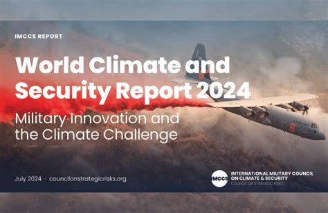 The World Climate and Security Report 2024