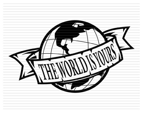 The World Is Yours Drawing