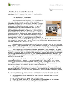 The accidental appliance read theory answers. www.ReadTheory.org -- an interactive teaching tool where students can take reading comprehension quizzes, earn achievements, enter contests, track their performance, and more. Supplementary materials 