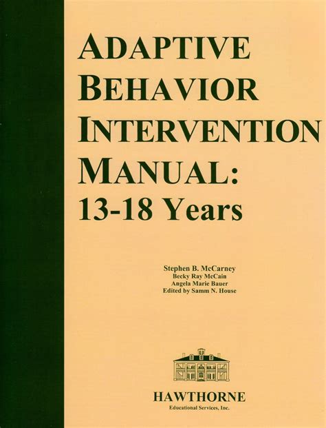 The adaptive behavior intervention manual revised. - La guida allo studio per lo sviluppo economico tramite recensioni di libri di testo cram101.