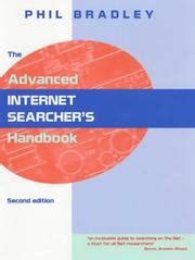 The advanced internet searchers handbook by phil bradley. - Livro da poesia de olimpio bonald neto..