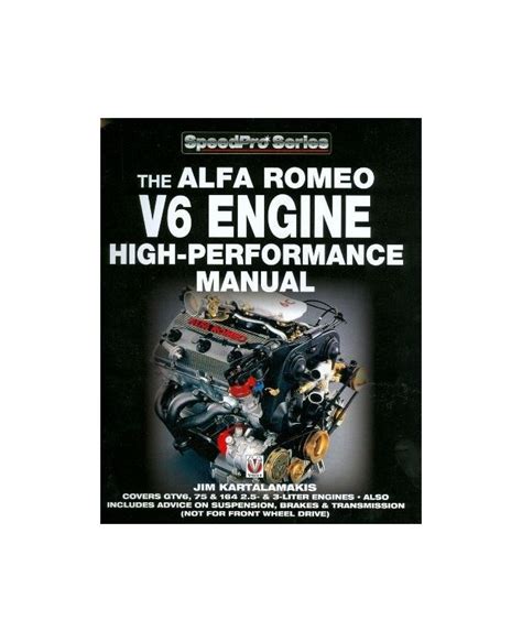 The alfa romeo v 6 engine high performance manual 1st edition. - 2003 saab 9 3 service manual download.