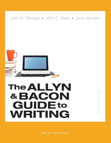 The allyn bacon guide to writing brief edition seventh edition. - A guide to the insurance act 2015.