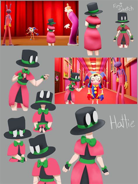 The amazing digital circus oc. The amazing digital circus was basically made for people to create fan character so I made my own… I tried making her fit into scenes of the show, it was so hard to shade it T-T Image size 