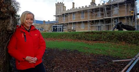 The amazing story of the woman renovating a dilapidated Welsh castle …