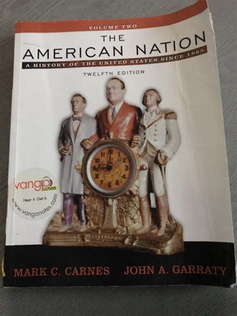 The american nation textbook twelfth edition. - Ojt catastrophe training manual property book.