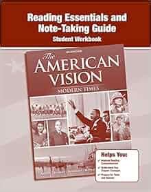 The american vision modern times chapter 18 guided reading answers. - Manual de soluciones de ingeniería y termodinámica química koretsky.