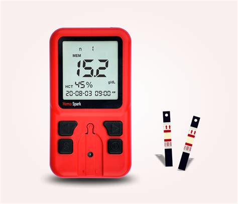 The anemia meter.  Monitoring the optimal hemoglobin levels is important to ...