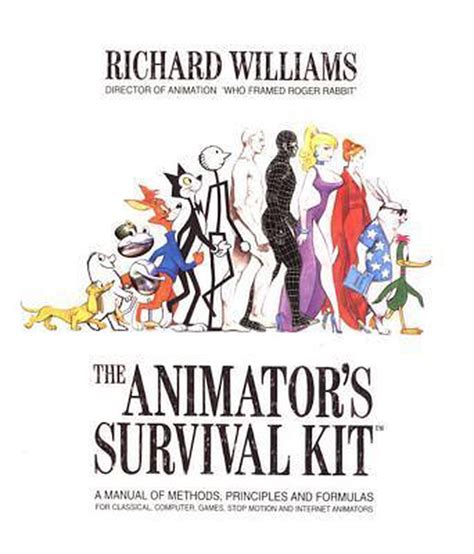 The animator's survival kit. Learn the secrets of the masters with Richard Williams, the Oscar-winning director of Who Framed Roger Rabbit, in a 16-DVD box-set of his Animation Masterclass. The box-set includes his Animation Masterclass with over 400 examples from his best-selling book "The Animator's Survival Kit". 