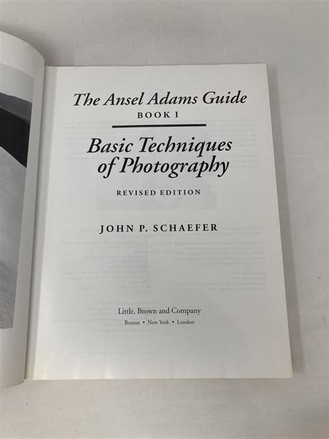 The ansel adams guide basic techniques of photography book 1 ansel adamss guide to the basic techniques of photography. - Manual de servicio para la impresora videojet excel 170i.