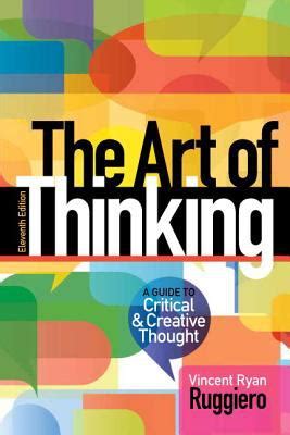 The art of thinking a guide to critical and creative thought. - 04 manuale di servizio artic cat 400 4x4.