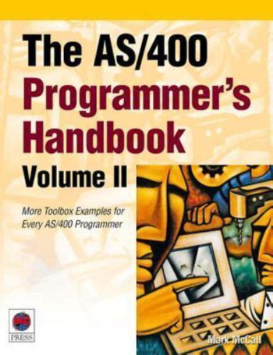 The as 400 programmers handbook as 400 programmers handbooks. - Law and your responsibility a safety skills guide pb 1997.