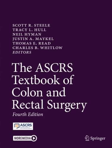 The ascrs textbook of colon and rectal surgery second edition by springer2011 hardcover 2nd edition. - Histoire de l'édition littéraire au québec au xxe siècle.