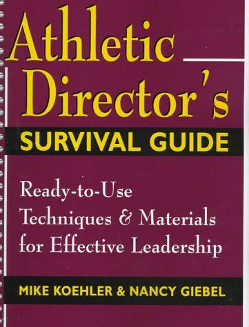 The athletic directors survival guide by kevin bryant. - 2002 gsxr 600 manuale di servizio.