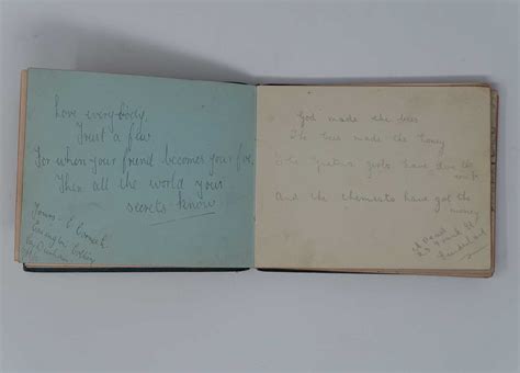 The autograph books of the ‘Gretna Girls’ …