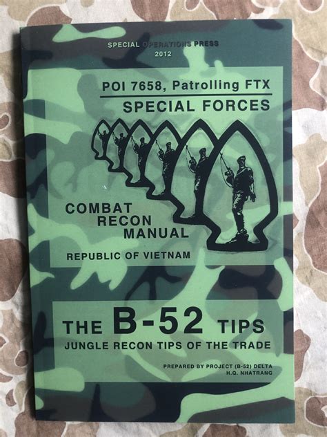 The b 52 tips combat recon manual republic of vietnam poi 7658 patrolling ftx special forces. - Sims 4 guida al gioco di ritiro all'aperto.