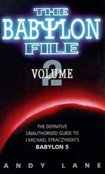 The babylon file the unofficial guide to j michael straczynskis bablyon 5 vol 2. - Craving you a guide to sobriety.