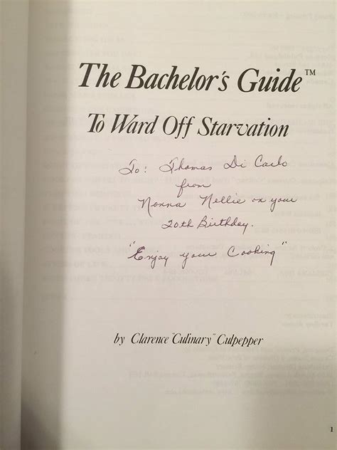 The bachelors guide to ward off starvation. - Manuale d'uso e manutenzione mercruiser alpha one 200 230 260.