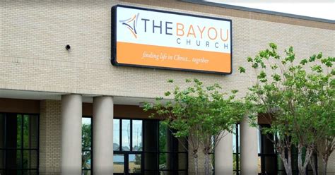 The bayou church. The Bayou Church is all about helping people connect in Christ-centered relationships that lead to a real, full and lasting life—the kind of life that is only found in Christ. 