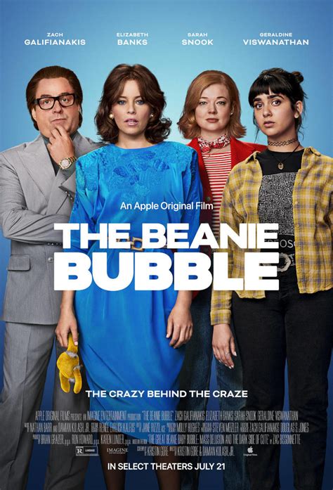 Jun 22, 2023 · Capitalism, dial-up Internet, and bean-filled plush animals. The Beanie Bubble, starring Zach Galifianakis, Elizabeth Banks, Sarah Snook, and Geraldine Viswa... . 