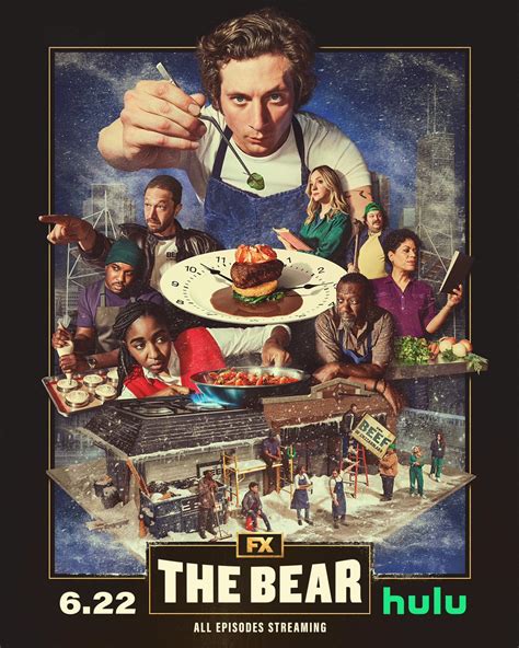 The bear season. July 14, 2022 6:00am. Jeremy Allen White in 'The Bear' FX on Hulu. The Bear is roaring back with more original episodes: FX picked up a second season of the half-hour scripted series that streams ... 