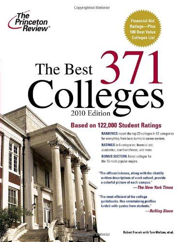 The best 371 colleges 2010 edition college admissions guides. - Guida moderna allo studio di biologia protisti.