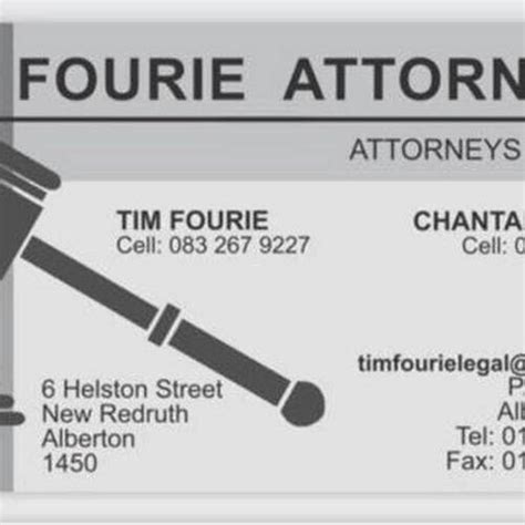 The best addresses for Lawyer in Alberton. There are 90 ... - Infobel