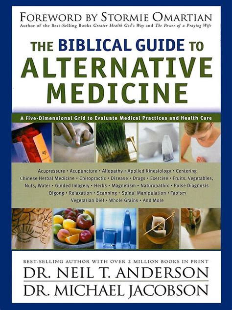 The biblical guide to alternative medicine. - Produktionsprozesse in der pharmazie (der pharmazeutische betrieb).
