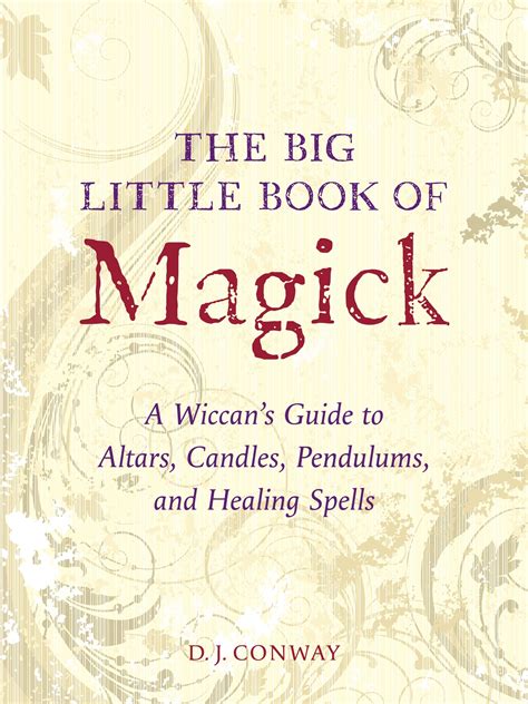 The big little book of magick a wiccanaposs guide to. - Komatsu wh series telescopic handler shop manual.