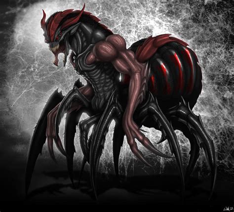 The big spider demon by ennaard on DeviantArt