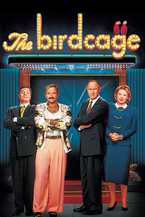 The birdcage film. Directed by Mike Nichols, “The Birdcage” is a modernized take on the 1978 Franco-Italian film, “ La Cage aux Folles .”. The film, which also starred Gene Hackman and Calista Flockhart, raked in a reported $185 million at the box office worldwide, while Lane nabbed a Golden Globe nomination for his performance. 