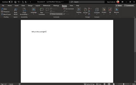 The black mode of Microsoft Word is about to get a lot blacker