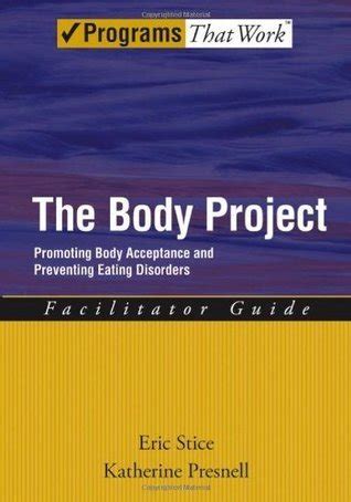The body project promoting body acceptance and preventing eating disorders facilitator guide. - Advantages and disadvantages of manual planners.
