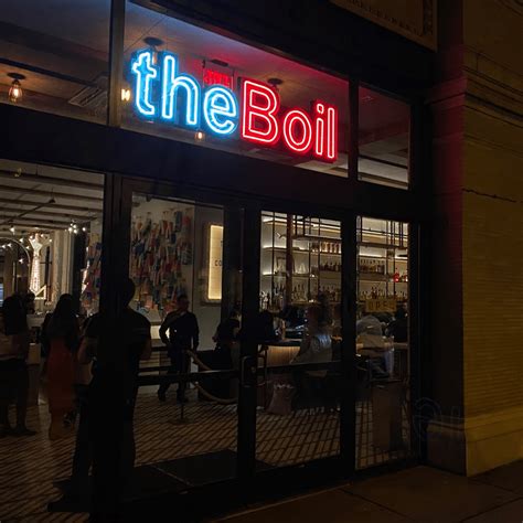 The boil jersey city. The Boil. Hours: Monday-Friday 4:00pm-10:00pm. Saturday and Sunday 12:00pm-10:00pm . Location: 8 Erie Street (between 1st Street & Bay Street), Jersey City . Type of Food: Cajun/Creole Seafood (Food is ordered by the pound) Available for takeout, delivery, and dine in. Reservations suggested . One of the most unique spots in Jersey City! 