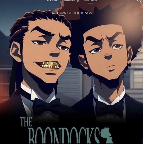 The boondocks 2024. Jan 5, 2024 · Huey: Riley, there's absolutely nothing wrong about liking Lauryn Hill. She's beautiful, talented, versatile and conscious. She's been successful without losing her authenticity. Riley: Yeah, but she's just so darn...positive. Heaven forbid... Riley: Her music brings out emotions that someone wrapped up in the street life like myself just can't afford. No more Lauryn Hill for me! I'm ... 