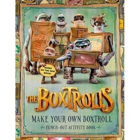 The boxtrolls make your own boxtroll punch out activity book. - Burt goldman the american monk mindbox 23 cd 139 mp3 5 videos 5 flv 2 manuals 2.