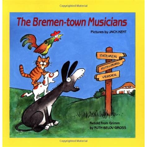 The bremen town musicians easy to read folktales. - Gerrit krol, werken op het snijpunt.