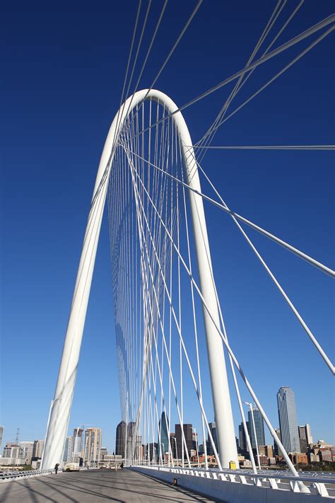 The bridge dallas. The Margaret Hunt Hill Bridge’s six traffic lanes are expected to carry nearly 14,000 drivers a day, undoubtedly breaking up some of monotonous commuter traffic jams that surround the city. 
