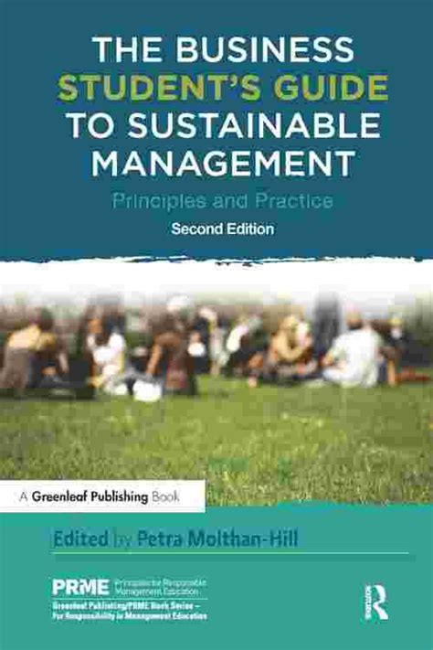 The business students guide to sustainable management by petra molthan hill. - It services procurement based on ispl a pocket guide.