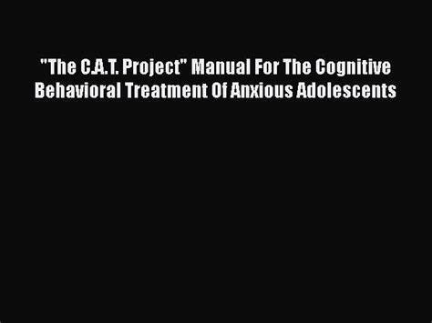 The c a t project manual for the cognitive behavioral. - Hal leonard recording method complete series boxed set music pro guides.