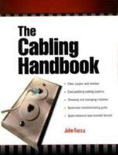 The cabling handbook by john r vacca. - New home memory craft 6000 manual.