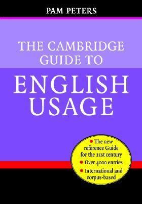 The cambridge guide to english usage. - Eee lab manual of control systems.