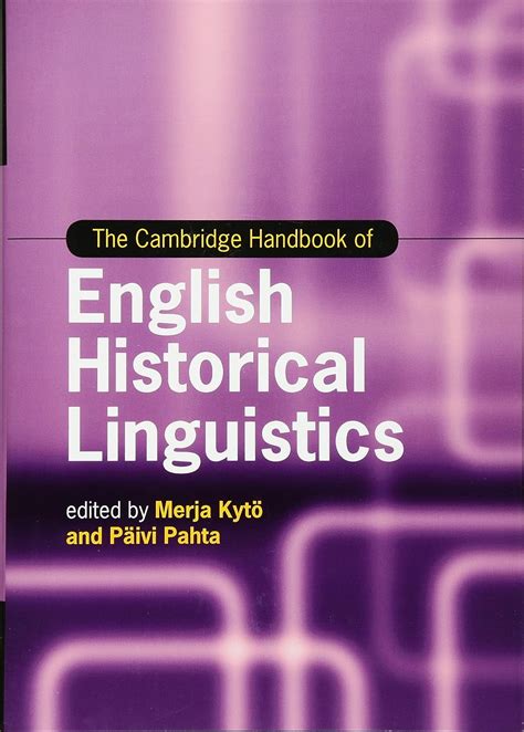 The cambridge handbook of english historical linguistics by merja kyt. - I still call australia home peter allen.