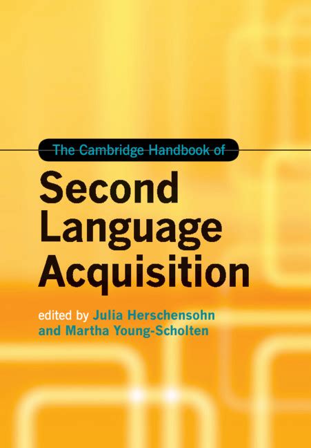 The cambridge handbook of second language acquisition. - New holland 1002 bale wagon operators manual.
