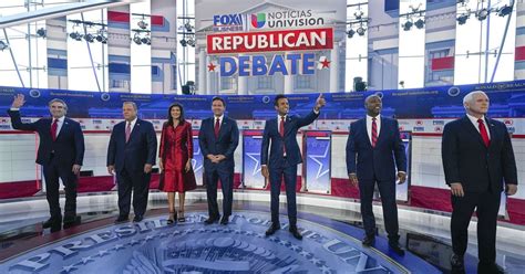 The candidates went after Biden — and Trump — at the second GOP debate